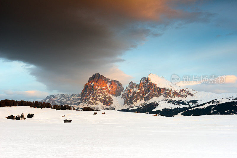 Seiser Alm, Dolomites，意大利